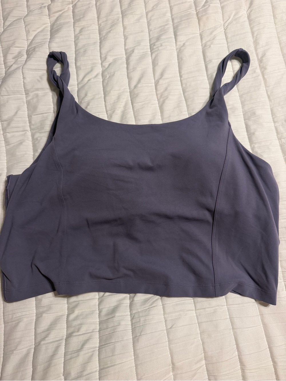 lululemon athletica Cropped Tank Camisole in Dusty Lavender